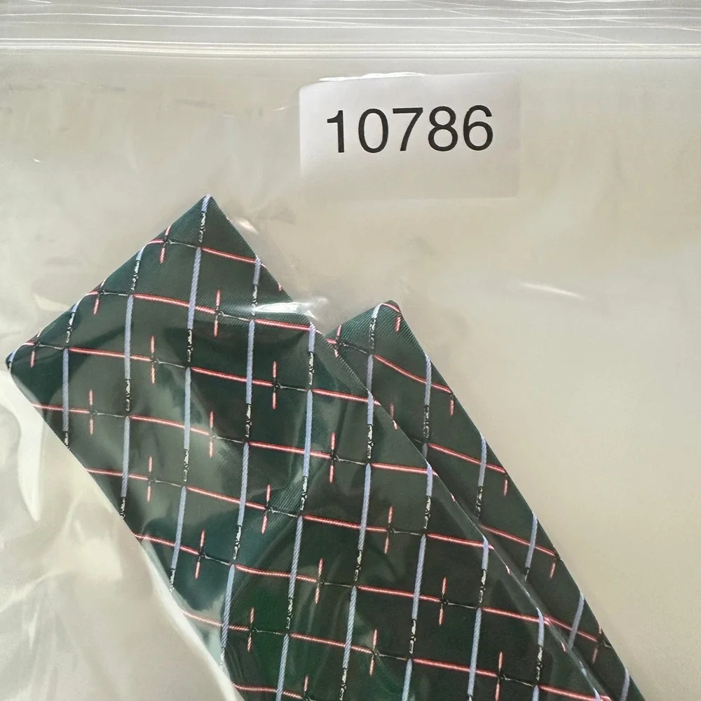 Star Wars Lightsaber‎ Necktie Mens OS Green Red Blue Geometric Grid Jedi Sith